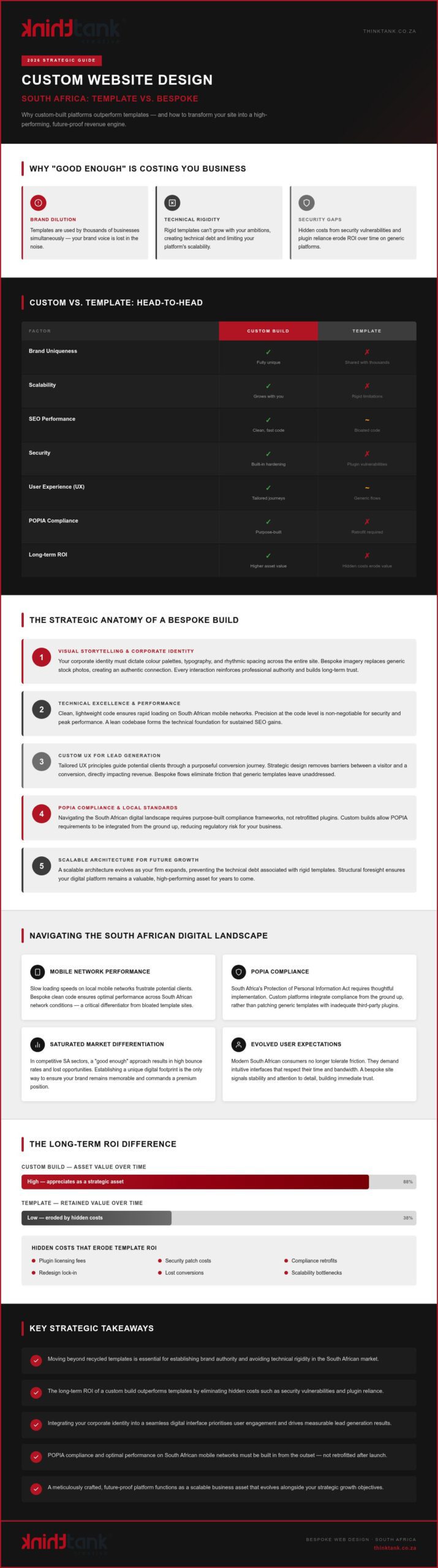 Custom Website Design in South Africa: 2026 Strategic Guide