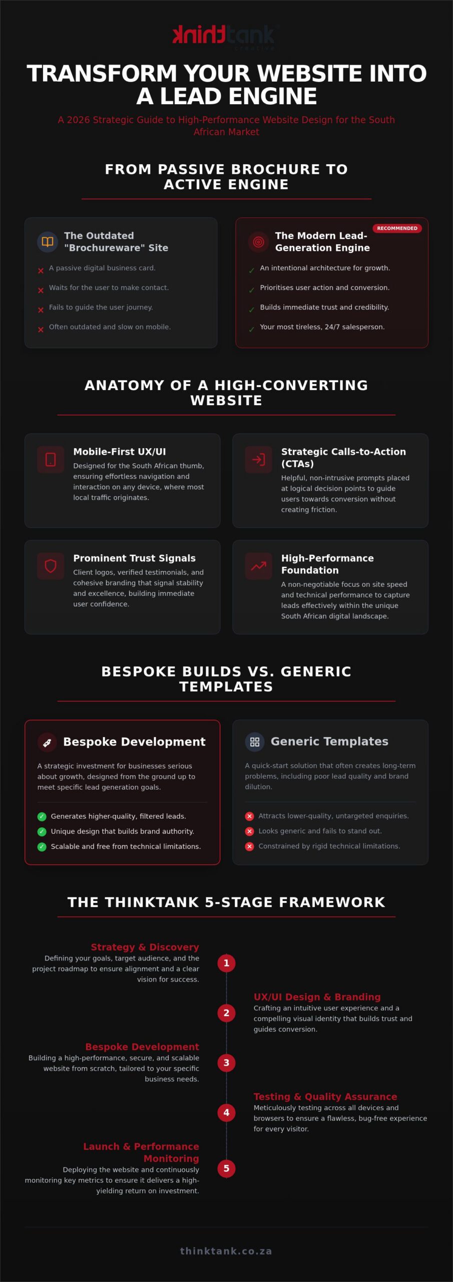 Lead Generation Website Design South Africa: The 2026 Strategic Guide